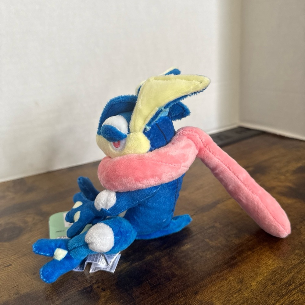 Pokemon Center Original Greninja Sitting Cuties Plush - 5 ¼ “ Pokemon Fit Japan - Picture 3 of 7